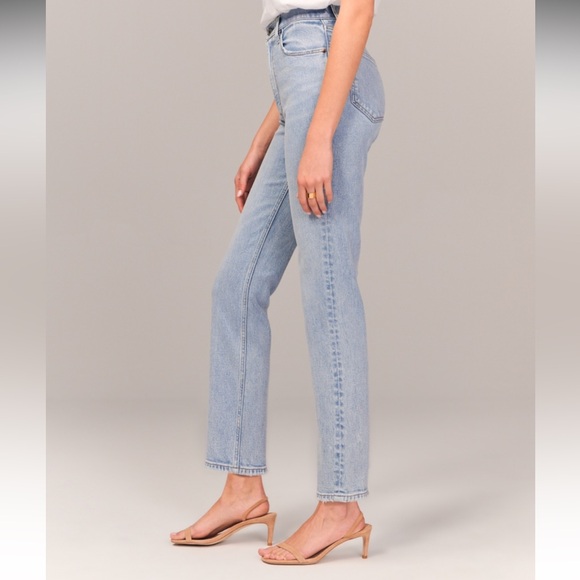 Ultra High Rise Ankle Straight Jean - Picture 2 of 11